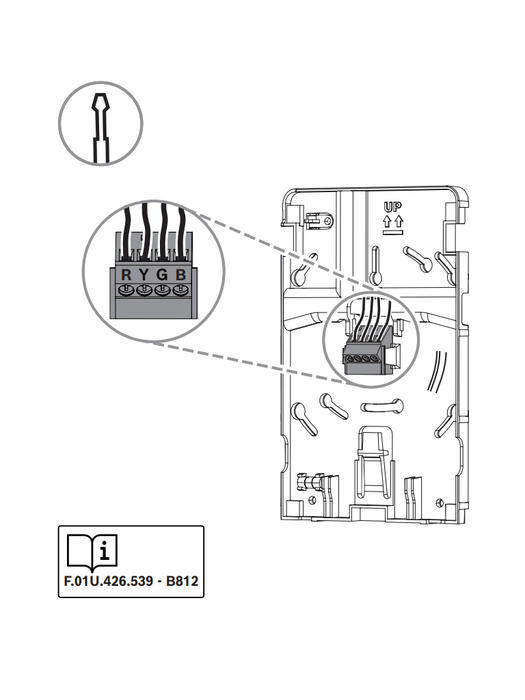BOSCH I_B812 - Receptor Inalámbrico SDI2 / RADION / Supervisión de 504 puntos inalámbricos