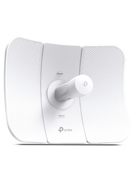 TP-LINK CPE710 - CPE de Exterior 5GHz AC 867Mbps 23dBi de alta ganancia MIMO 2×2, ideal para aplicaciones de larga distancia, Pharos Control para adminstración centralizada y modos de operación: AP, Cliente, Repetidor, AP Router/ AP Cliente Router (WISP)