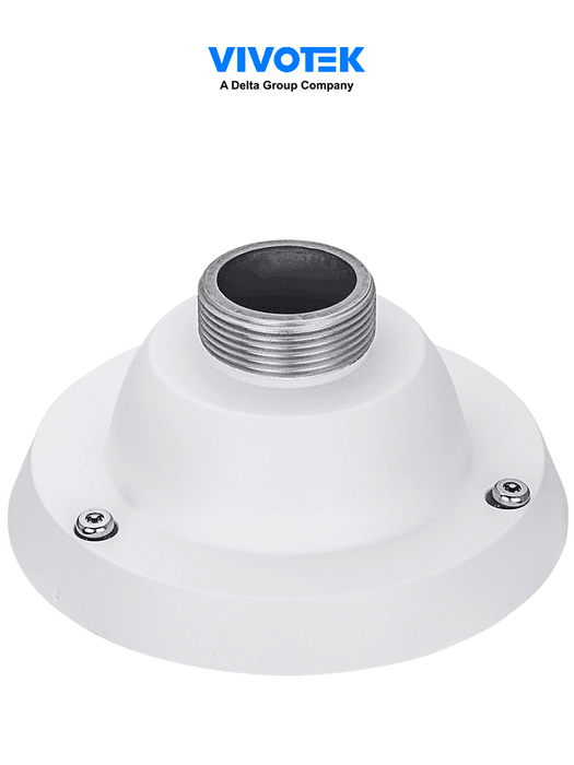 VIVOTEK AM-529 - Base de montaje en techo para cámaras PTZ VIVOTEK, Color blanco, Material: Aleacion de aluminio