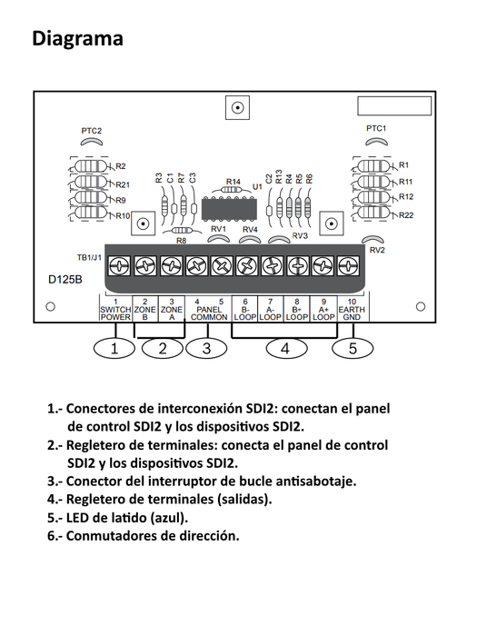 BOSCH I_B308 - Modulo de expansion 8 salidas / Conexion modular SDI2