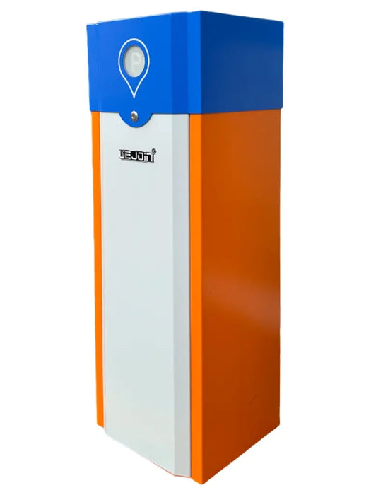 WEJOIN WJCB101VFIR34 - Barrera Vehicular Derecha de Alto Flujo con Motor de 24 Vcc, Fuente de Alimentación de 110 Vca, Brazo Octagonal de 4.5 Metros, Velocidad de 3 Segundos y Dirección Ajustable