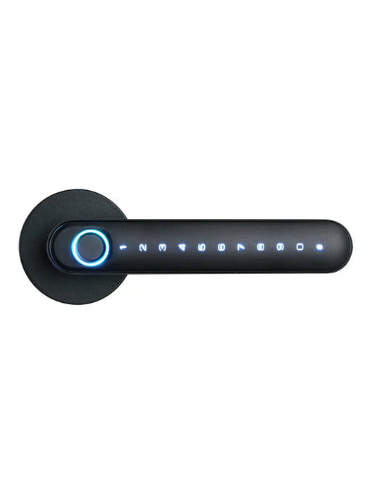 NGTeco SL01A630N -  Cerradura Inteligente Biométrica estilo americano / 100 huellas / 100 contraseñas / App Móvil NGTeco Home