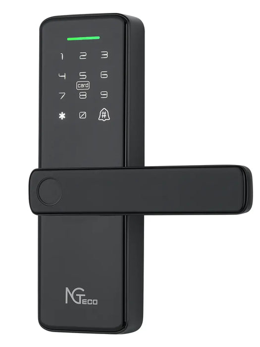 NGTECO SL01A730N Cerradura Inteligente Biométrica con WiFi / 300 usuarios / APP Móvil / Estilo americano / derecha o izquierda / Aperturas remotas