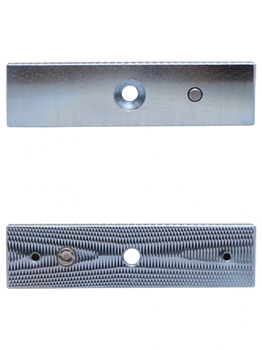 ZKTECO LM120 - Cerradura Magnética para Uso Interior, Fuerza de Sujeción 120kg, 12/24 VCC, Fail Safe, Compatible con Puertas de Madera, Vidrio y Metálicas