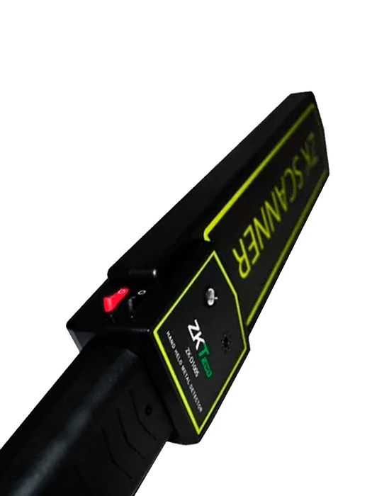 ZKTECO D100S - Detector portátil con batería de litio, alarma configurable y 75 decibeles de intensidad. Ideal para seguridad, fábricas y educación.