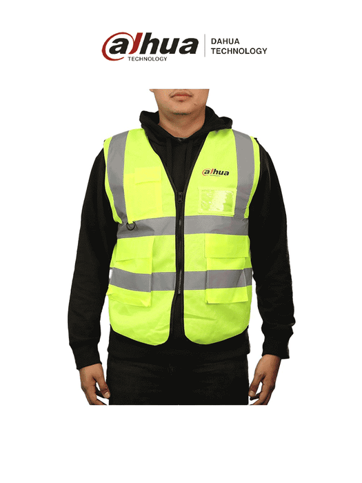 DAHUA MATPRO2414 - Chaleco Amarillo Material Fluorescente con Logotipo Dahua/ Promocional