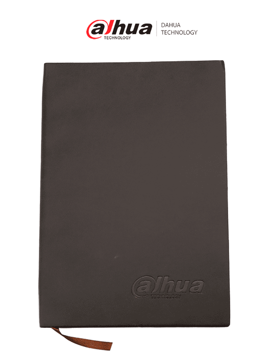 DAHUA MATPRO2425 - Cuaderno PU de Pasta Dura con Forro de Cuero/ con logotipo Dahua/ Promocional