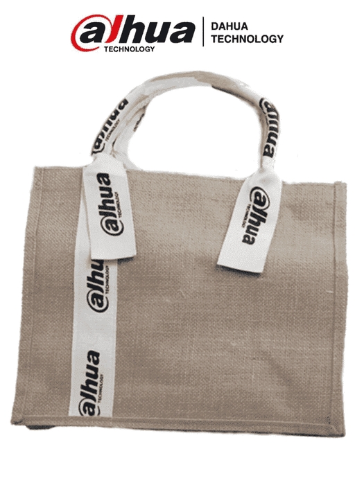 DAHUA MATPRO039 - Bolsa Usos Multriples/ Tipo Yute/ con Logo Dahua/ Promocional