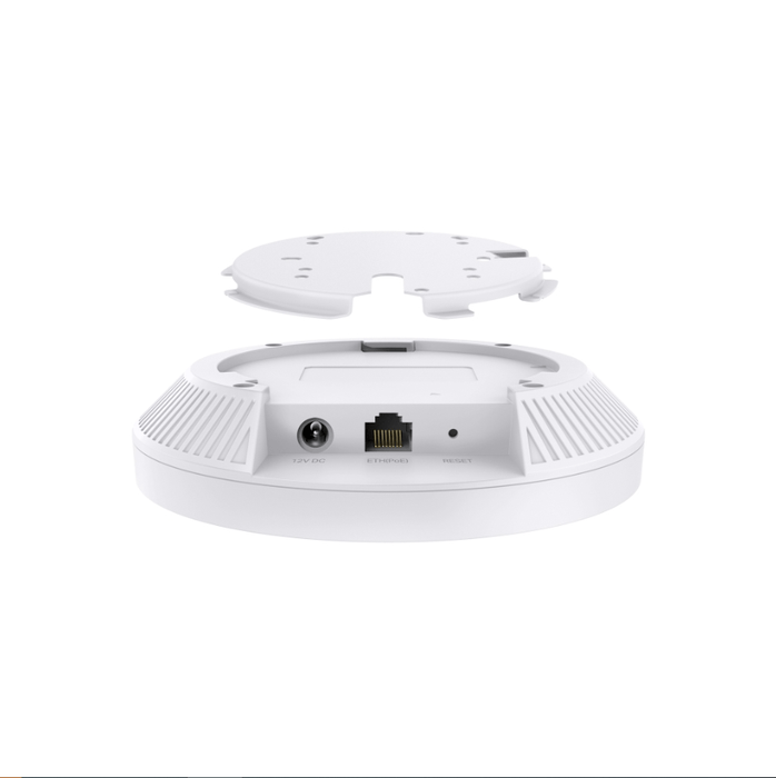 TP-LINK EAP723 - Punto de acceso Wi-Fi 7 de montaje en techo BE3600 , Hasta 2882 Mbps en 5 GHz + 688 Mbps en 2.4 GHz  , Puerto Ethernet 2.5G , Ancho de banda de 160MHz ,  Tecnología Multi-RU para uso de las 2 bandas con alto rendimiento , Mesh