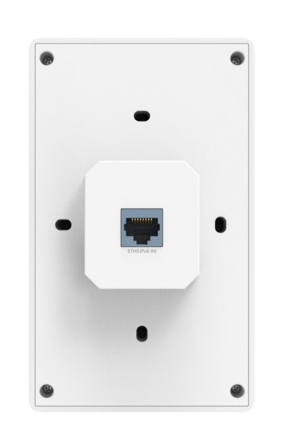 TP-LINK EAP725-Wall- Punto de acceso Wi-Fi 7 para montaje en techo BE5000, doble banda (4324 Mbps en 5 GHz + 688 Mbps en 2,4 GHz) , 1 puerto 2,5 GbE, Funciones avanzadas, Gestión centralizada, Mesh y Seamless Roaming