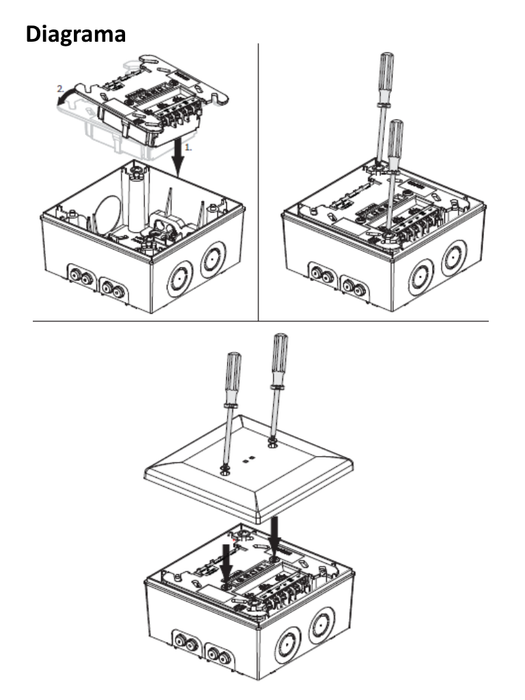 BOSCH F_FLM4204CONS - Modulo de interconexion convencionales de cuatro cables / Compatible FPA5000