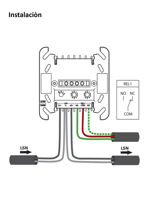 BOSCH F_FLM420RLV1D - Modulo de interconexion de rele de baja TENSIO