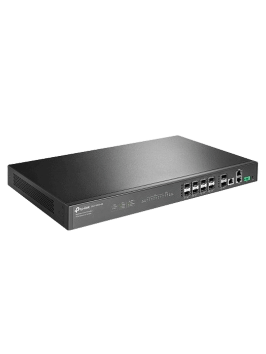TP-LINK DS-P7001-08 - DeltaStream - OLT de 8 puertos GPON con capacidad de conexión de hasta 1,024 ONUs, 1 puerto Gigabit RJ45 Uplink, 2 puertos SFP+ Uplink y fuentes redundantes AC-AC incluidas. Administración desde la nube (DPMS).