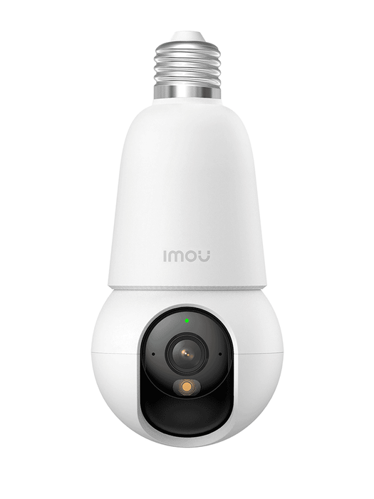 IMOU BulbCam 3MP (IPC-K6C-3H1WEB-E27-imou)- Cámara de 3MP/ Disuasión activa/ Modo privacidad/ Detección de humanos & Vehículos/ Audio bidireccional/ Full Color/ Smart tracking (No incluye Foco)
