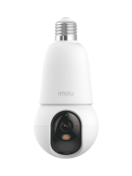 IMOU BulbCam 3MP (IPC-K6C-3H1WEB-E27-imou)- Cámara de 3MP/ Disuasión activa/ Modo privacidad/ Detección de humanos & Vehículos/ Audio bidireccional/ Full Color/ Smart tracking (No incluye Foco)