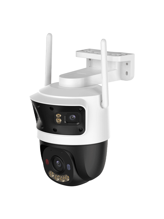 IMOU Cruiser Triple 11MP (IPC-S7UN-11M0WED ) - Camara IP PT Triple Wifi Smart Color 11MP con 2 lentes Fijos de 3 Megapixeles + Lente PT 5 Megapixeles / Dual SD 512GB c/u / Disuasión Activa / Audio Bidireccional