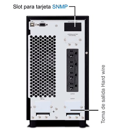 CDP UPO11-3 - UPS online 3000VA / 2700W / 4 Terminales de salida / Baterías 12V a 9AH X 6 / Respaldo 5min a carga completa / Requiere clavija o adaptador NEMA 5-20R