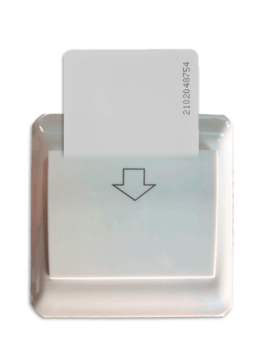 ZKTECO PSMMF - Módulo Inteligente de Ahorro de Energía MIFARE, Control de Energía para Habitaciones de Hotel, Operación Mediante Tarjetas Mifare