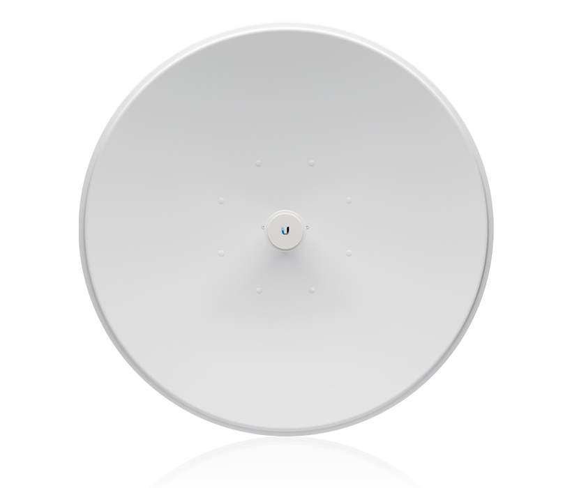 UBIQUITI POWERBEAM AC PBE-5AC-620 - Radio Airmax AC 5.8GHz para exteriores con antena integrada de 29 dBi, tecnología MIMO y rendimiento de hasta 450 Mbps.