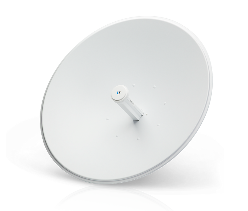 UBIQUITI POWERBEAM AC PBE-5AC-620 - Radio Airmax AC 5.8GHz para exteriores con antena integrada de 29 dBi, tecnología MIMO y rendimiento de hasta 450 Mbps.