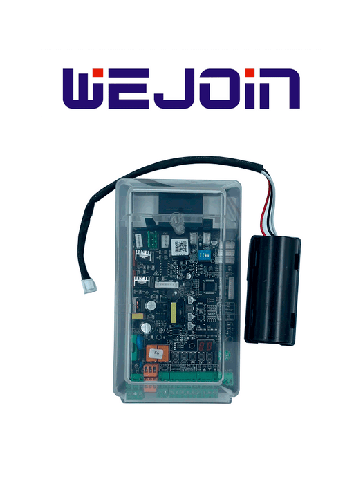 WEJOIN WJBGMBLACK - Panel de control para barrera / Logica digital de control / Contactos UP DOWN / RS485 / Incluye capacitor