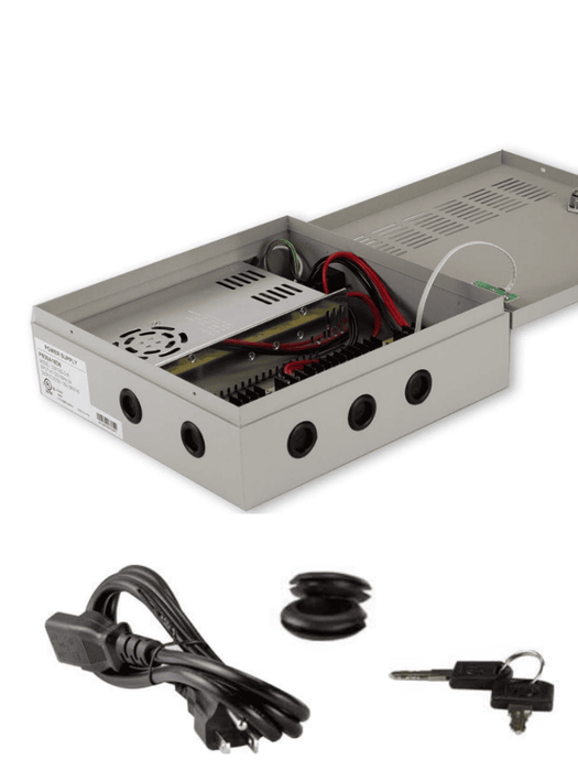 SAXXON PSU1230D18 - Fuente de Poder Profesional de 12 vcd / 30 Ampers/ Para 18 Camaras/ 1.67 Amperes por Canal/ Protección contra Sobrecargas/ Certificación UL/