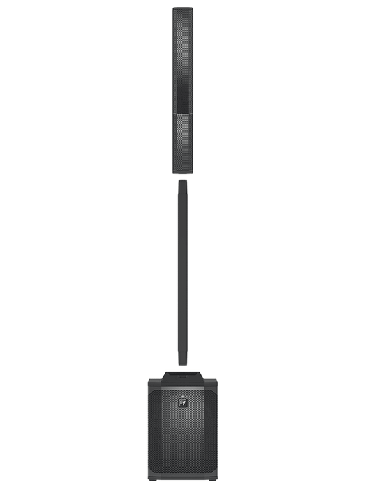 ElectroVoice M_EVOLVE50M - Sistema de Altavoz Portatil Amplificado 8CH / Bluetooth / Columna 8x3.5" / Subwoofer 12" / Negro