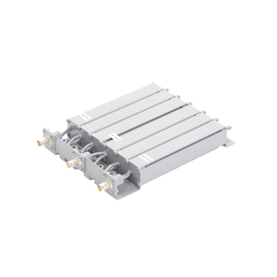 Duplexer SYSCOM Modificado en UHF, 6 Cav. 440-470 MHz, 50 Watt, 5 MHz Sep. Rechazo de Banda, BNC Hembras.