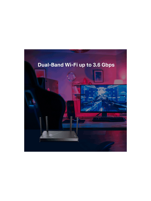 TP-LINK Archer BE230 - Router Wi-Fi 7 con Puertos Multi-Gigabit/ WiFi 7 de Doble Banda a 3.6 Gbps/ Compatible con EasyMesh/ 2× Puertos de 2.5Gb/