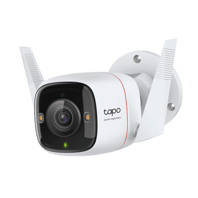 Cámara Wi-Fi de Exterior / 2K QHD (2688×1520) / Sensor CMOS Starlight 1/1.79" / Lente Súper Apertura F1.0 / ColorPro Night Vision / Detección IA Persona/Animal/Vehículo / IP66 / Audio Bidireccional / ONVIF / microSD