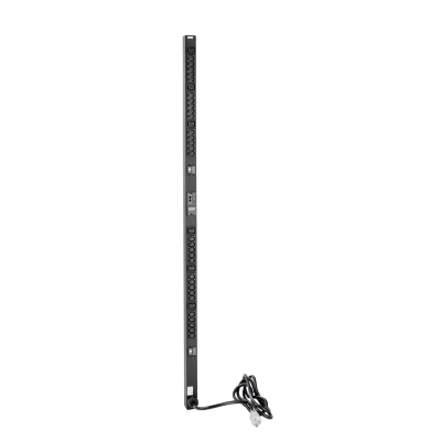PDU Vertical para Rack con 18 Tomas NEMA, 15A, 1.22 m de Altura, Acero Color Negro