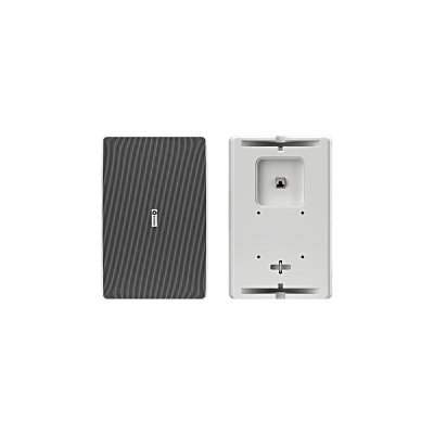 Altavoz de Pared PoE Dante 6.5 pulgadas | 2 Vías | Potencia PoE++ 10W | DSP Integrado | Mixer 2 Canales | Montaje VESA 75 mm | UL1480A | Negro o Blanco
