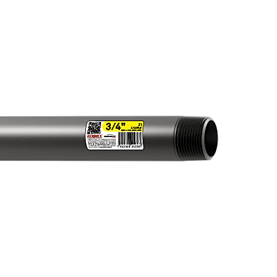 Tubería Conduit Acero Galvanizado de 3" / Recubrimiento Zinc Interior y Exterior / Inmersión en Caliente / Etiqueta Amarilla/ NMX-J-535-ANCE.