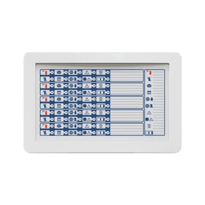 Panel LED para Control de Extinción | Módulo Frontal Indicador | 50 LEDs Tricolor | Gestión 5 Canales IFMEXT | 10 Indicadores por Canal | Puerto mini-USB