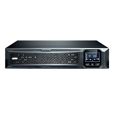 UPS Profesional Online Doble Conversión | 3000VA | Factor de Potencia 1 | Rack-Torre 2U | Batería Hot-Swappable | Pantalla LCD Multifunción | SNMP+USB+RS-232 | Modo ECO 97%