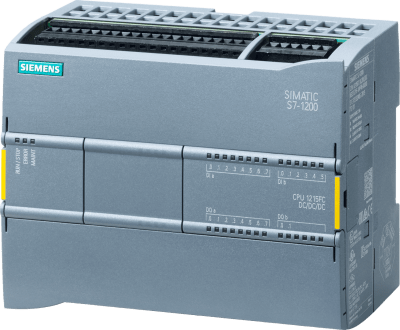 PLC de Seguridad / CPU 1215FC DC/DC/DC / 250 KB Memoria / 14 DI 24V DC / 10 DO 24V DC / 2 AI 0-10V / 2 AO 0-20mA / 2 Puertos PROFINET / SIL 3 / PLe / Failsafe