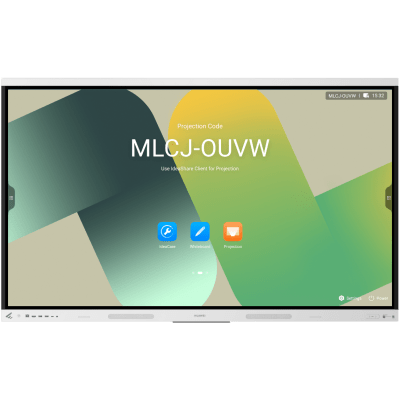 Pantalla Interactiva IdeaHub Board 3 Base de 86"/ 4K / 8 GB RAM / 128 GB Flash / Android 15 / Wi-Fi 6  / 25 ms Latencia de Escritura / Gestión desde la Nube