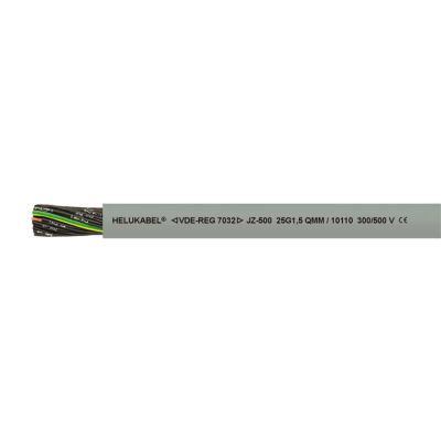 Cable de Control y Conexión PVC 3x14 AWG / DIN VDE 0285-525-2-51 / Tensión 300/500 V / Rango Temperatura -40°C a +80°C / Retardante a la Llama