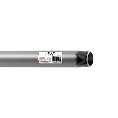 Tubería Conduit Acero Galvanizado  de 1 1/4" de 4 metros / Para Acometida.