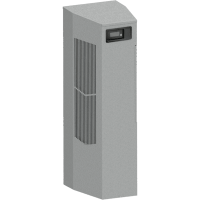 Aire Acondicionado SpectraCool Narrow / 8000 BTU / 115 Vca / Control RAC / Protección Avanzada contra Corrosión ACP L1 / NEMA 4X / Acero / Gris RAL 7035