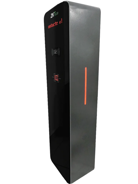 ZKTECO TBM01 / TBM02 - Kit de Dispensador y Lector de Tickets QR / Sin Contacto / Compatible con Sensor de Masa VR10, UHF / Pantalla LED / Funciones de Voz / Requiere Software para cobro ZK Bio CV Security modulo de estacionamiento
