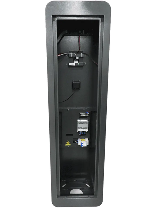 ZKTECO TBM01 / TBM02 - Kit de Dispensador y Lector de Tickets QR / Sin Contacto / Compatible con Sensor de Masa VR10, UHF / Pantalla LED / Funciones de Voz / Requiere Software para cobro ZK Bio CV Security modulo de estacionamiento